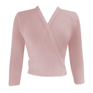 Knitted Crossover Cardigan