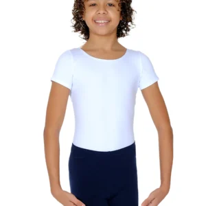 Cotton Short Sleeve Leotard - Male