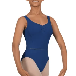 Microfibre Fixed Ruche Leotard