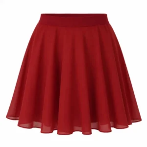 Polycrepe Circular Skirt