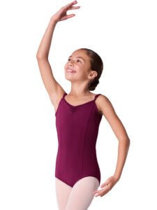 Capezio V-Neck Microfibre Leotard - Child